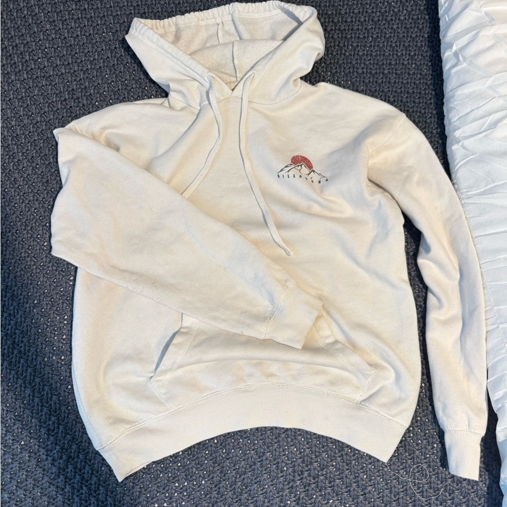 Billabong Cream Hoodie Sweater